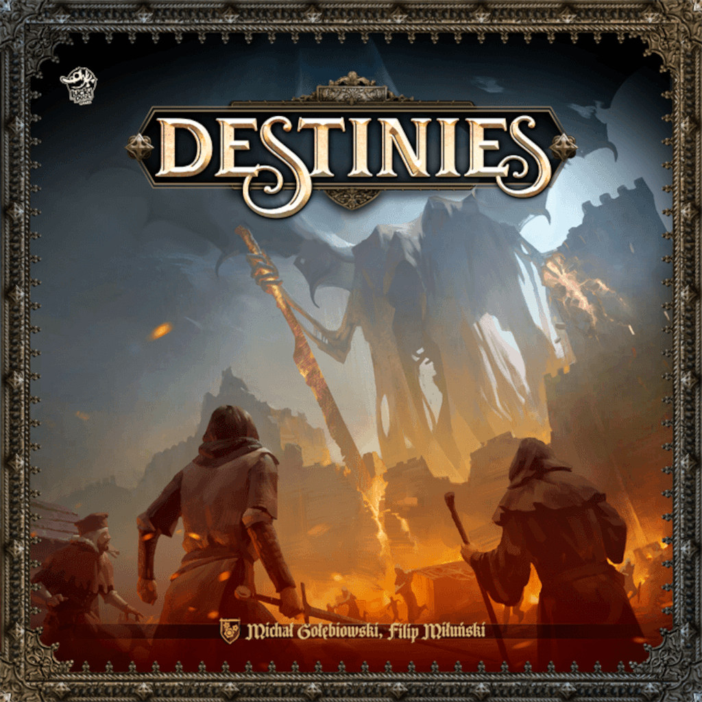 Destinies (board game, box front)