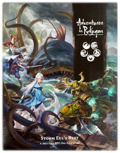 Free RPG Day 2023: ADVENTURES IN ROKUGAN (by EDGE Studio)